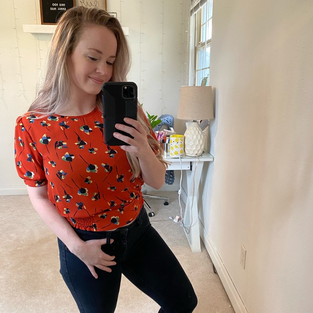 Floral blouse